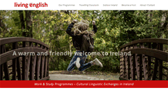 Desktop Screenshot of livingenglish.ie