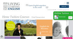 Desktop Screenshot of livingenglish.com